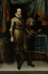 Porträt von Maurice, Prinz von Oranien, ca. 1613-20